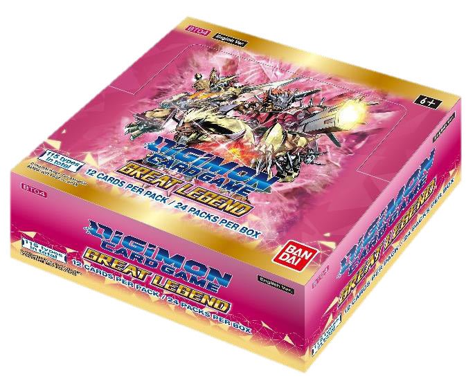 Digimon Card Game: Great Legend Booster Box Card Games - Collectible - TCG New