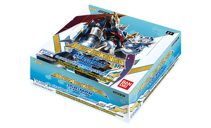 Digimon Card Game New Awakening Booster Box Card Games - Collectible - TCG New