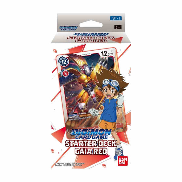 Digimon Card Game Starter Deck: Gaia Red Card Games - Collectible - TCG New