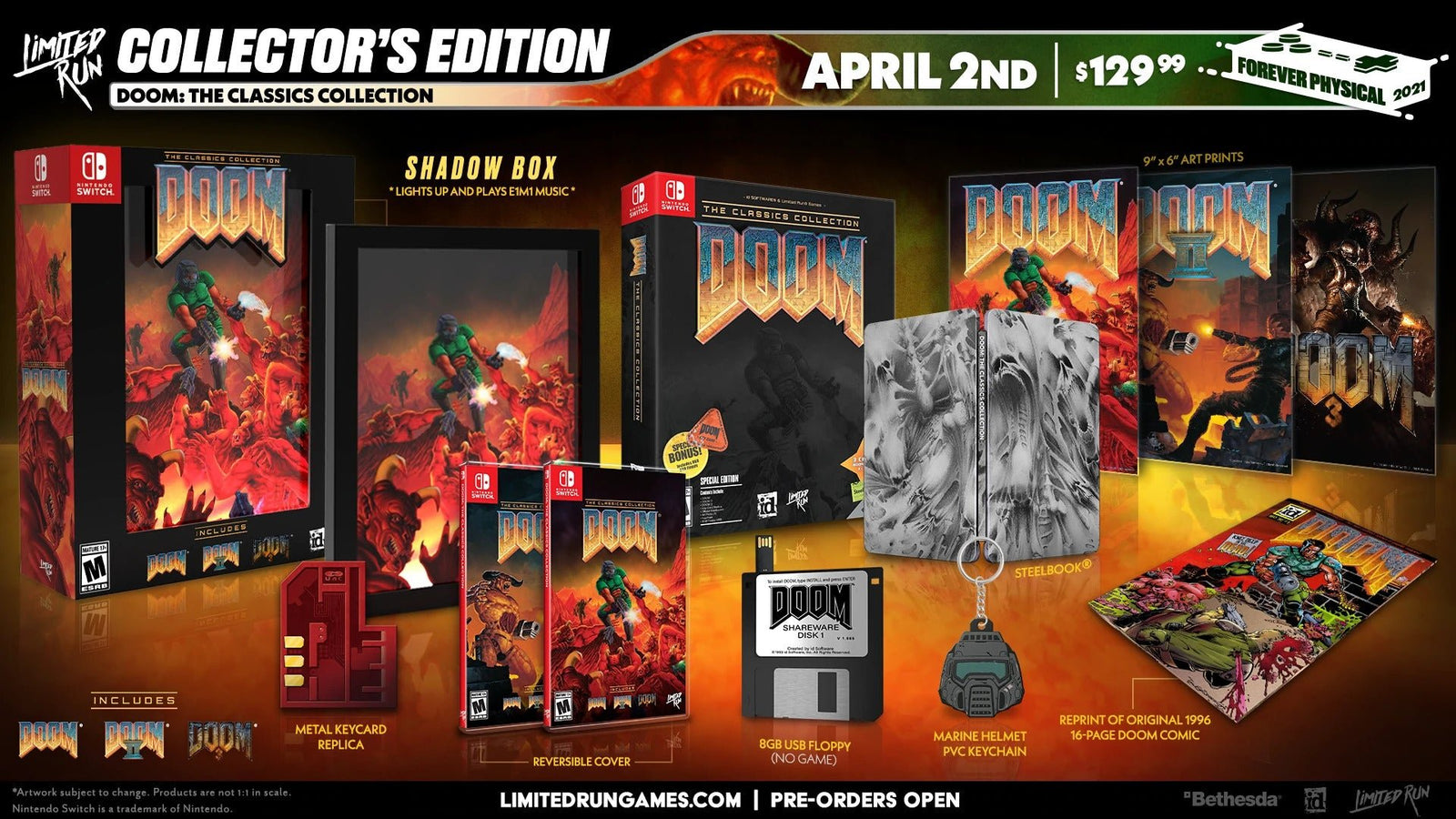 DOOM The Classics Collection Collector's Edition - Video Games - Games ...