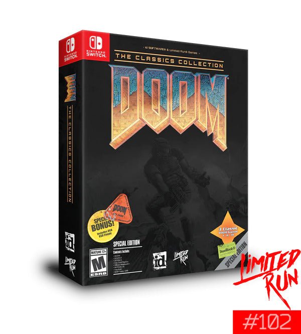DOOM The Classics Collection Special Edition (SWI LR) Video Games - Games - Switch