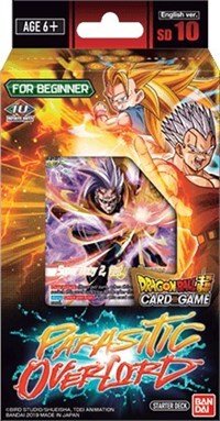 Dragon Ball Super Starter Deck - Parasitic Overlord Card Games - Collectible - TCG New