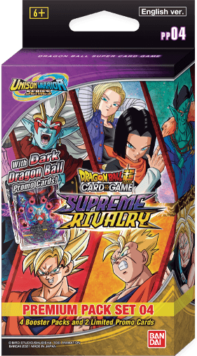 Dragon Ball Super TCG: Premium Pack 4 - Supreme Rivalry Card Games - Collectible - TCG New