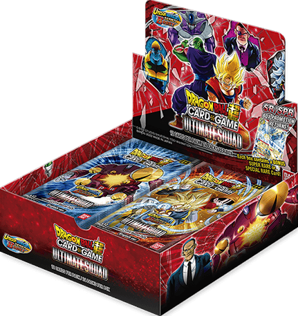 Dragon Ball Super TCG Ultimate Squad Booster Box Card Games - Collectible - TCG New