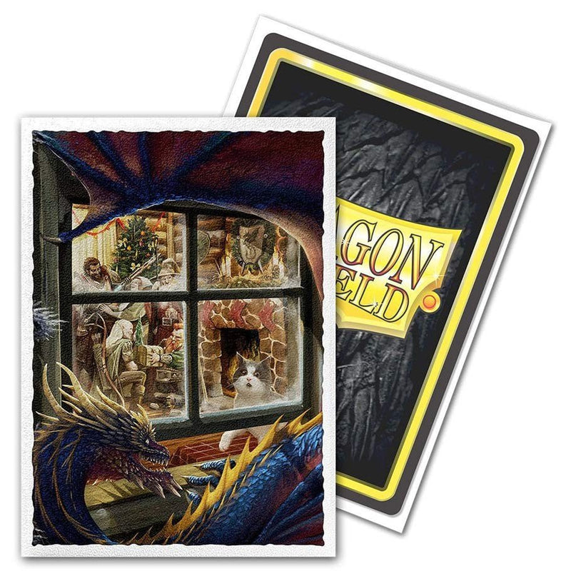 Dragon Shield Art Sleeves: Matte Christmas Dragon - Accessories - Card Game  - Sleeves