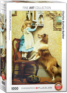 Puzzle: Barber-Little Girl and Sheltie