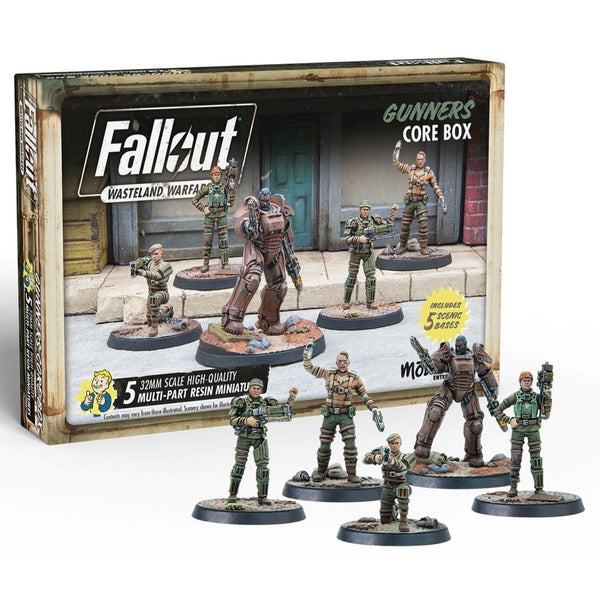 Fallout Wasteland Warfare Gunners Core Box (WH)