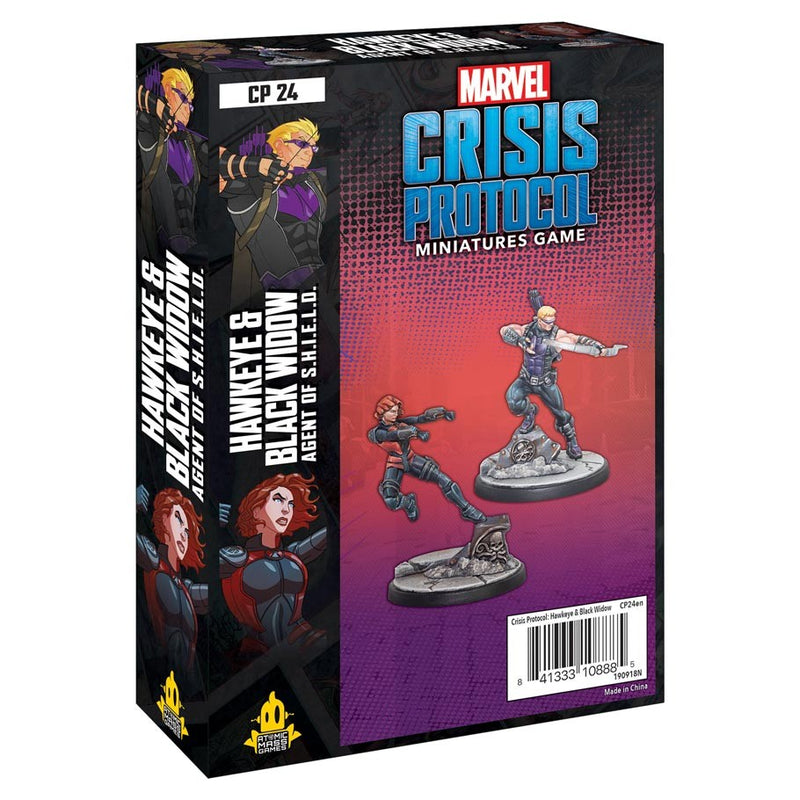 Marvel Crisis Protocol  Hawkeye and Black Widow