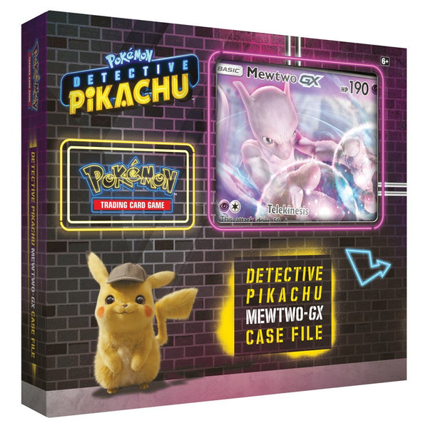 Pokemon TCG: Detective Pikachu Mewtwo-GX Box