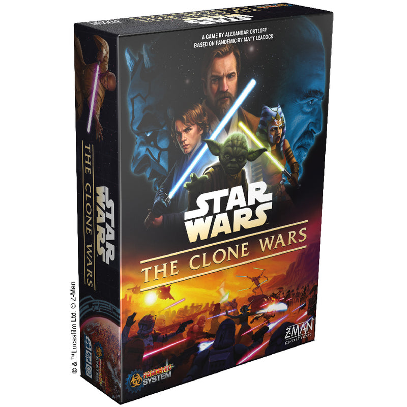 Star Wars the Clone Wars Pandemic System Game