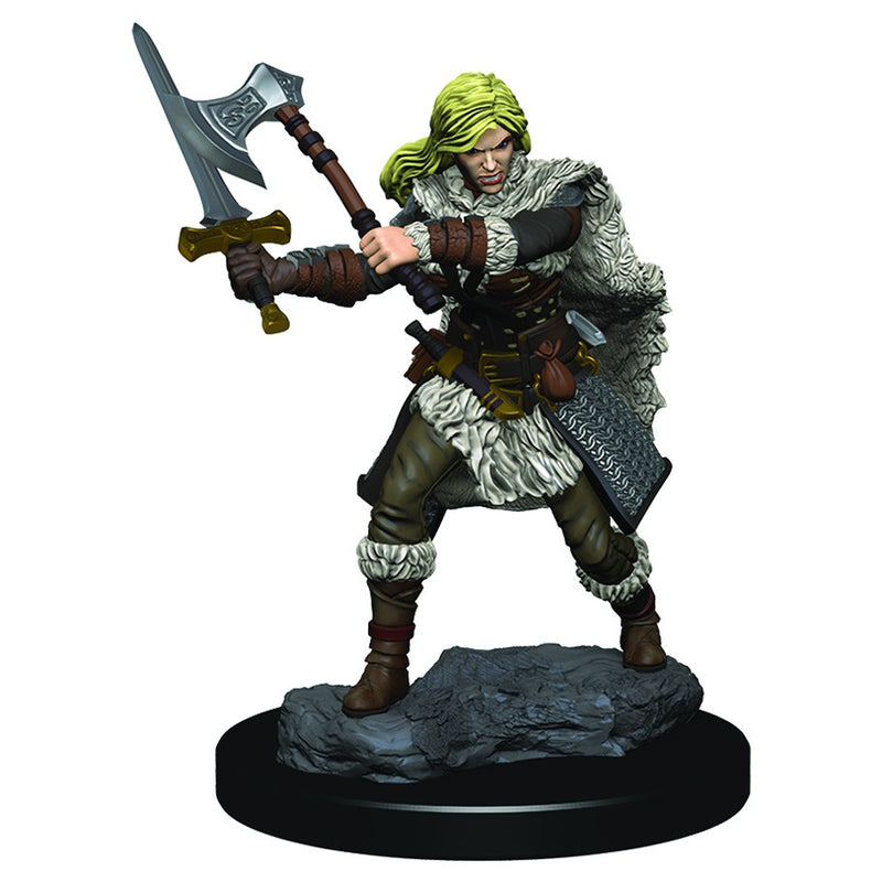 D&D Icons of the Realm Premium Figures  Human Female Barbarian