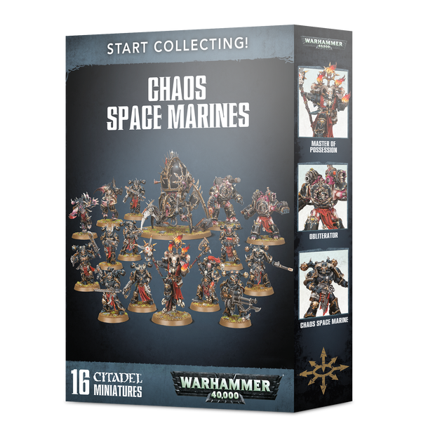 Warhammer 40K Start Collecting Chaos Space Marines