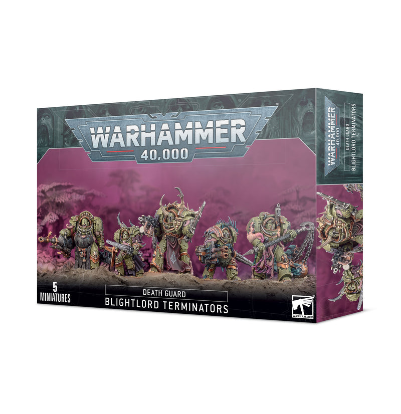 Warhammer 40K Death Guard Blightlord Terminators