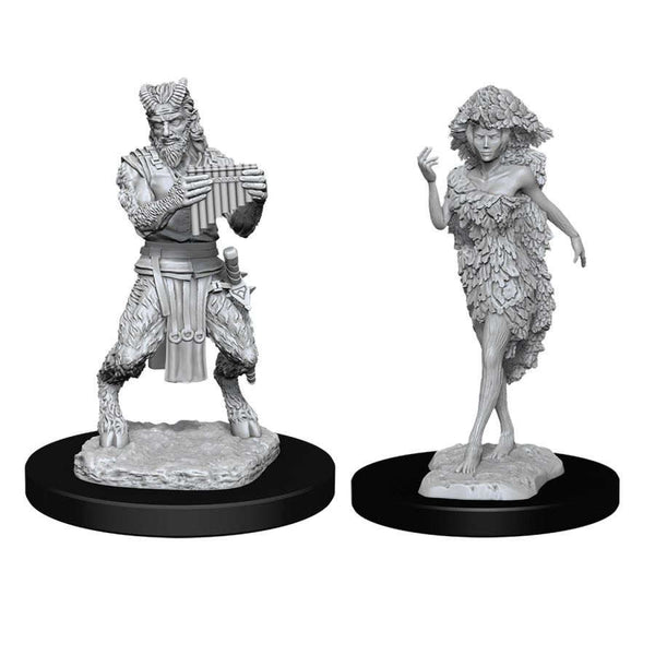 D&D Nolzur's Miniatures: Satyr and Dryad