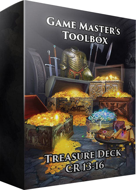 Treasure Trove Deck: Challenge Rating 13-16