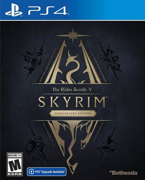 Elder Scrolls V Skyrim Anniversary Edition (PS4) Video Games - Games - PS4