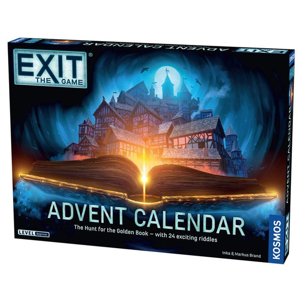 EXIT Advent Calendar Golden Book Board Games - New
