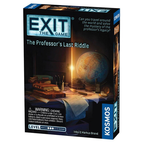 EXIT The Professor's Last Riddle Board Games - New