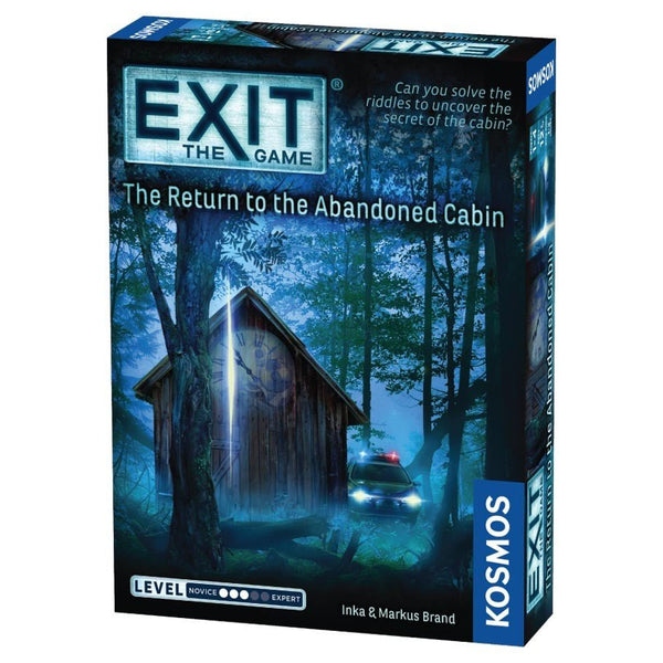 EXIT The Return to the Abandoned Cabin Board Games - New