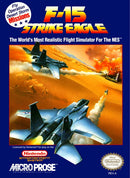 F - 15 Strike Eagle (NES) Video Games - Games - NES