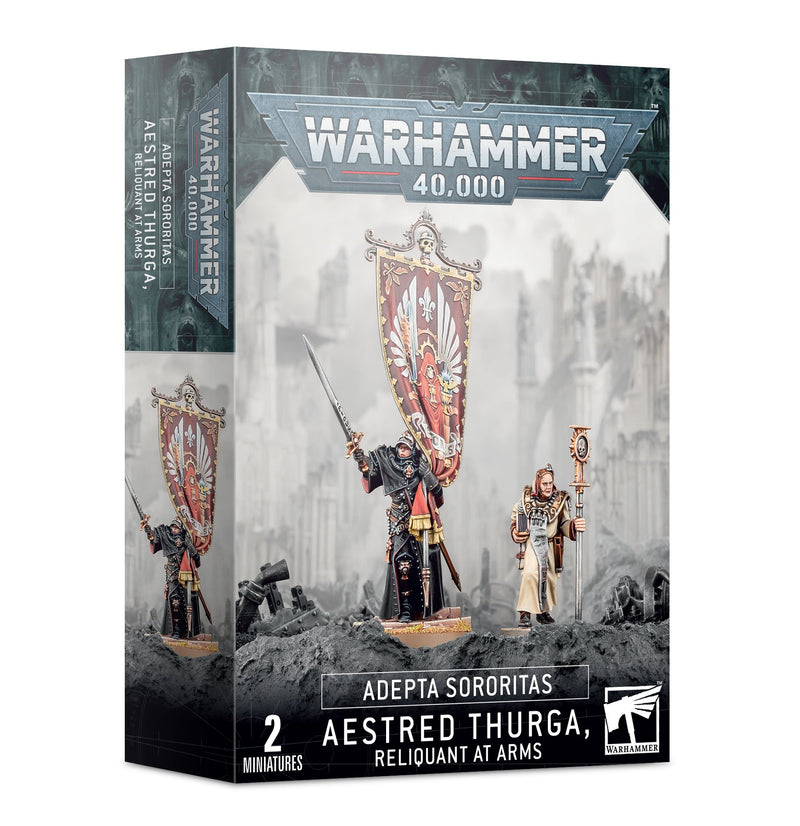 Warhammer 40K Adepta Sororitas Aestred Thurga Reliquant at Arms