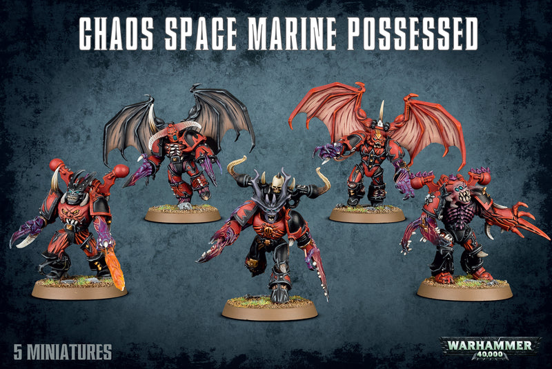 Warhammer 40K Chaos Space Marine Possessed