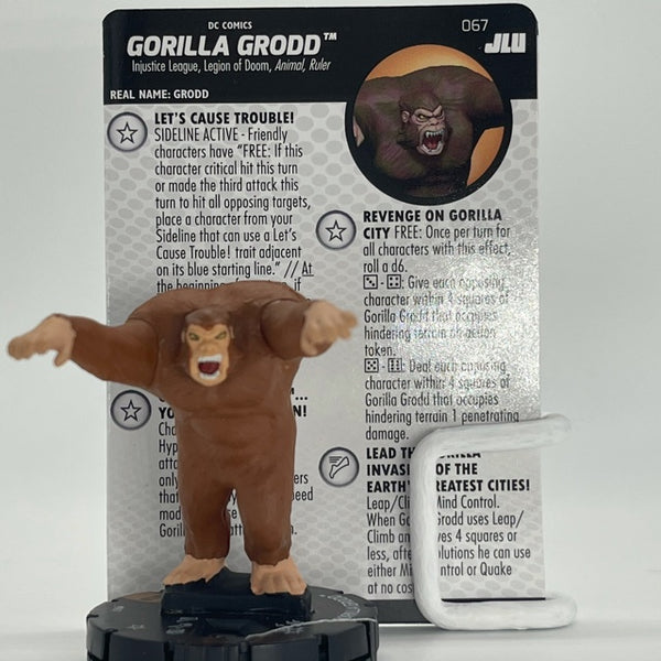 Heroclix DC Justice League Unlimited Gorilla Grodd #067