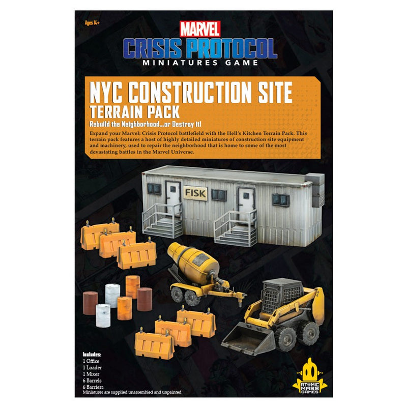 Marvel Crisis Protocol  NYC Construction Terrain Pack