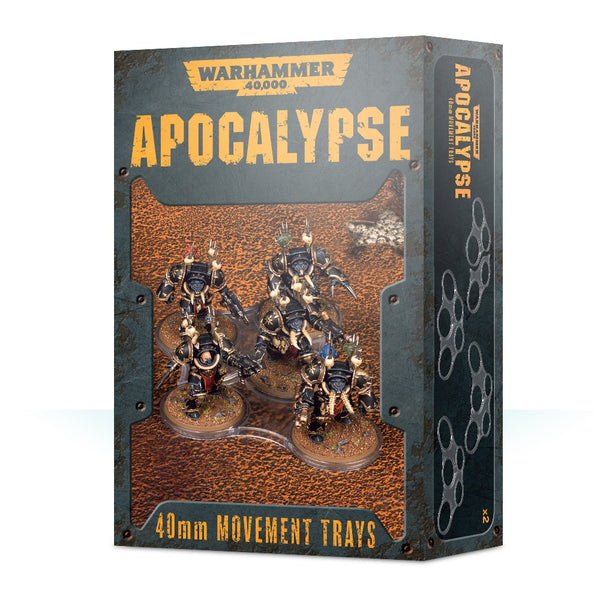 Warhammer 40K Apocalypse 40mm Movement Trays (WH)