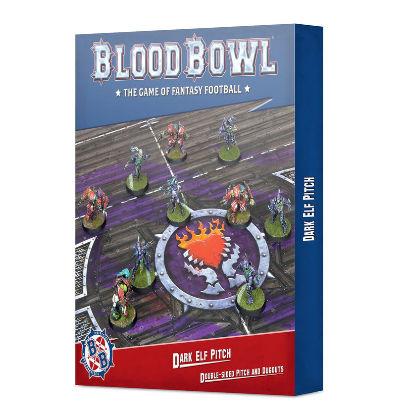 Blood Bowl: Dark Elf Pitch and Dugout