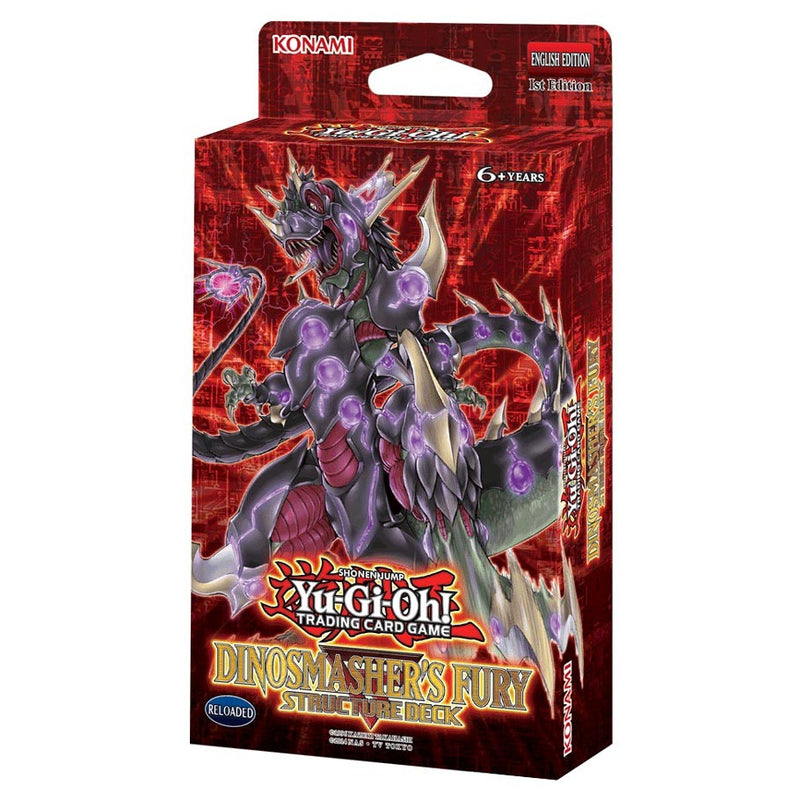 Yu-Gi-Oh! TCG: Dinosmasher's Fury Structure Deck Unlimited Edition