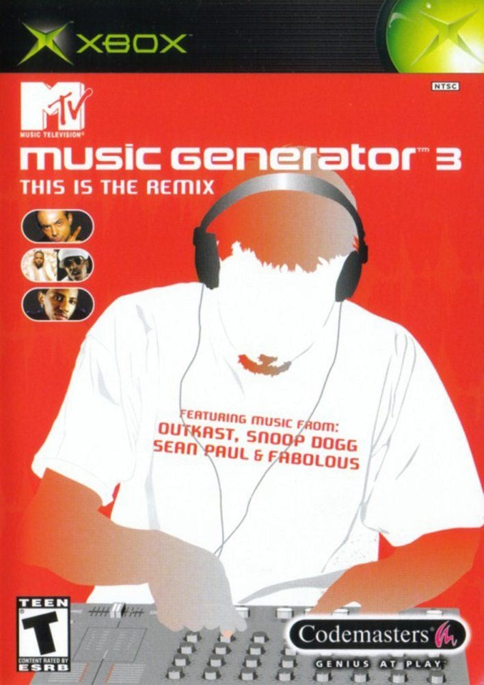 MTV Music Generator 3 This is the Remix (XB)