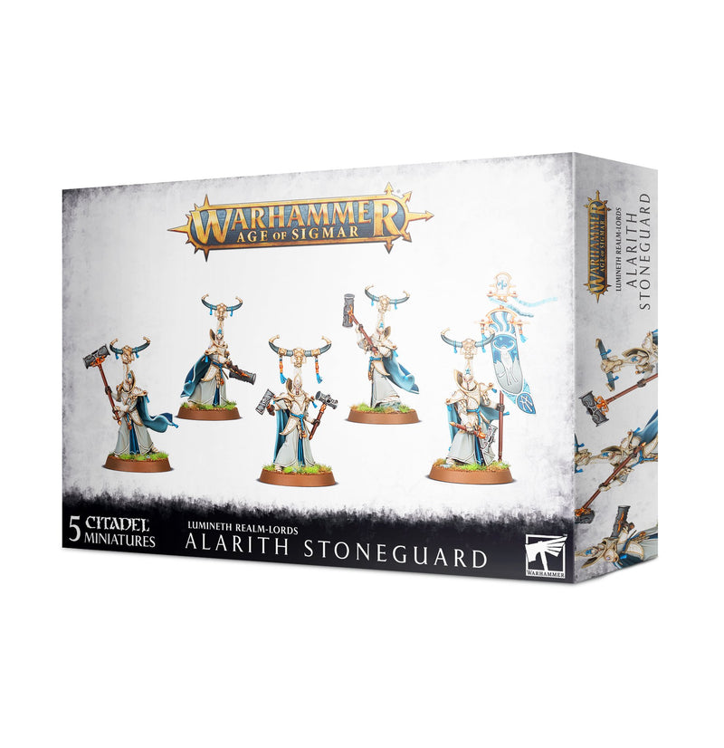 Warhammer Age of Sigmar Lumineth Realm Lords Alarith Stoneguard