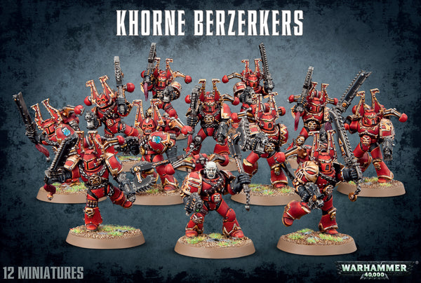 Warhammer 40K Khorne Berzerkers