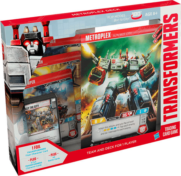 Transformers TCG: Metroplex Deck