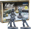 Fallout: Wasteland Warfare Enclave Soldier Set Miniatures - Models
