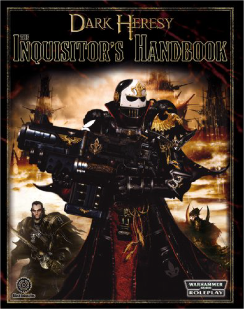 Warhammer 40K Roleplay Dark Heresy Inquisitor Handbook Softcover Pre-Owned