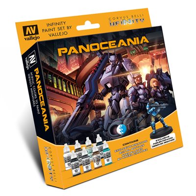 Infinity:  Panoceania Model Color Set w/ Exclusive Miniature