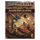 Gloomhaven: Jaws of the Lion Removable Sticker Set & Map Board Games - New