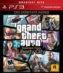 Grand Theft Auto: Episodes from Liberty City [Greatest Hits] (PS3) Video Games - Games - PS3
