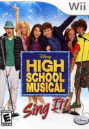 High School Musical Sing It (WII) Video Games - Games - Wii