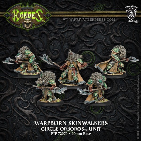 Hordes: Orboros Warpborn Skinwalkers - Miniatures - Models | Retrofix Games