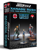 Infinity Code One: Xanadu Rush Dire Foes Mission Pack Gamma Miniatures - Models