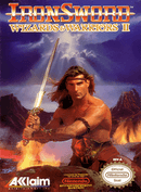 Iron Sword Wizards and Warriors II (NES) Video Games - Games - NES