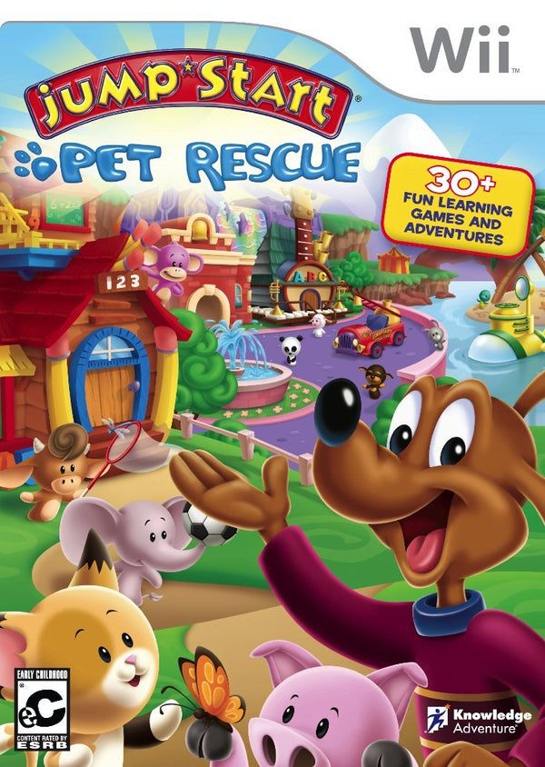 Jumpstart Pet Rescue Video Games - Games - Wii