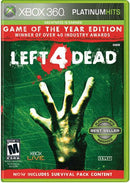 Left 4 Dead [Game of the Year Platinum Hits] (360) Video Games - Games - X360