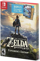 Legend of Zelda Breath of the Wild Explorer's Edition (SWI) Video Games - Games - Switch
