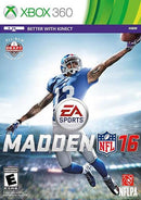Madden NFL 16 (360) Video Games - Games - X360