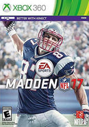 Madden NFL 17 (360) Video Games - Games - X360