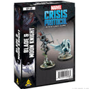 Marvel Crisis Protocol Blade and Moon Knight Character Pack Miniatures - Models